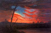 Frederic Edwin Church Our Banner in the Sky oil on canvas